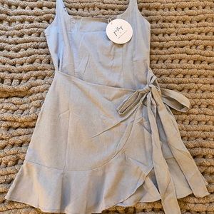 Princess Polly Baby Blue Dress